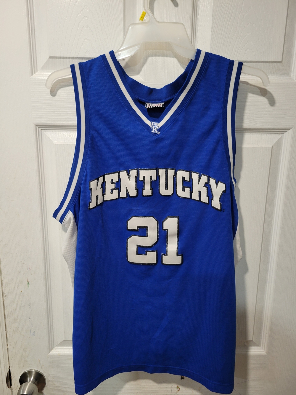 Kentucky #21 Basketball Jersey - Blue